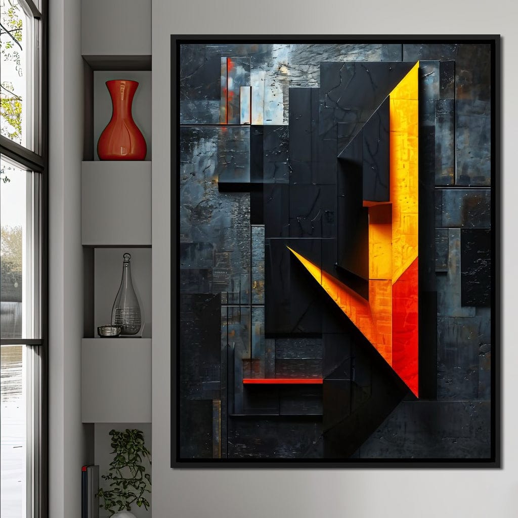 Colorful Modern Art 040 Canvas Wall Art