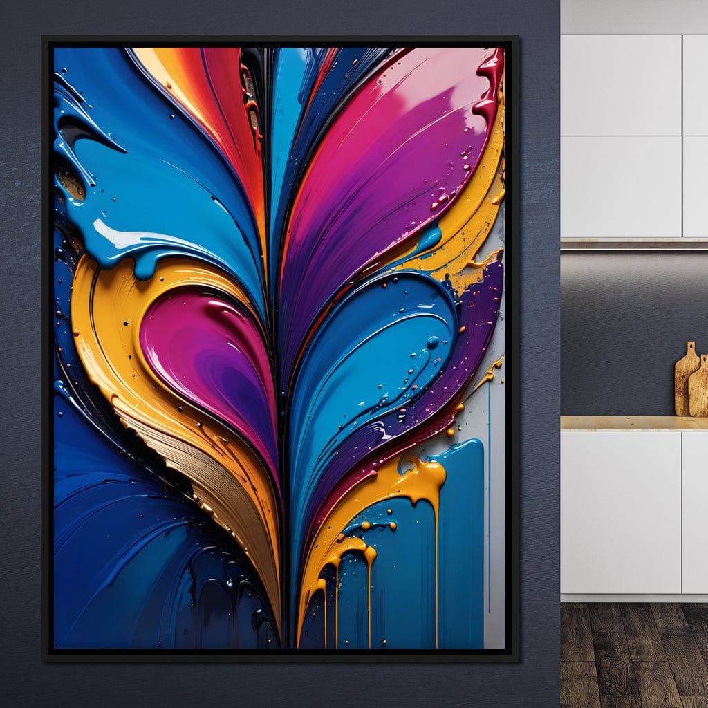 Colorful Love 02 Canvas Wall Art