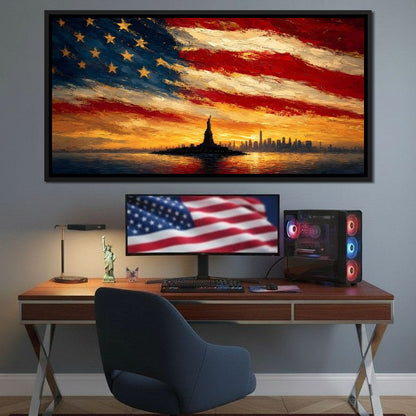 Legacy of the Golden Harbor Canvas Wall Art