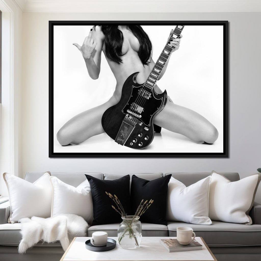 Go Rock Yourself Canvas Wall Art