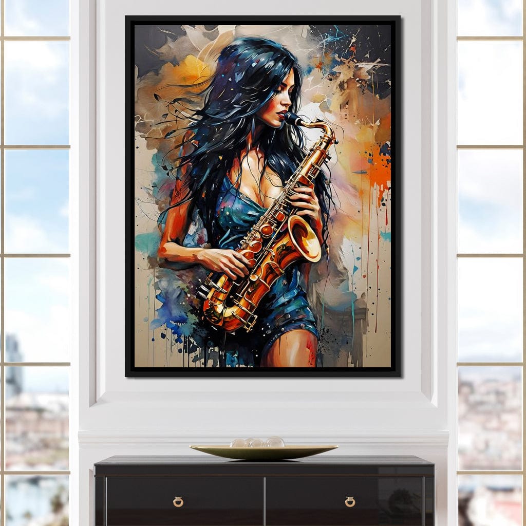 Female Portrait 078 Canvas Wall Art