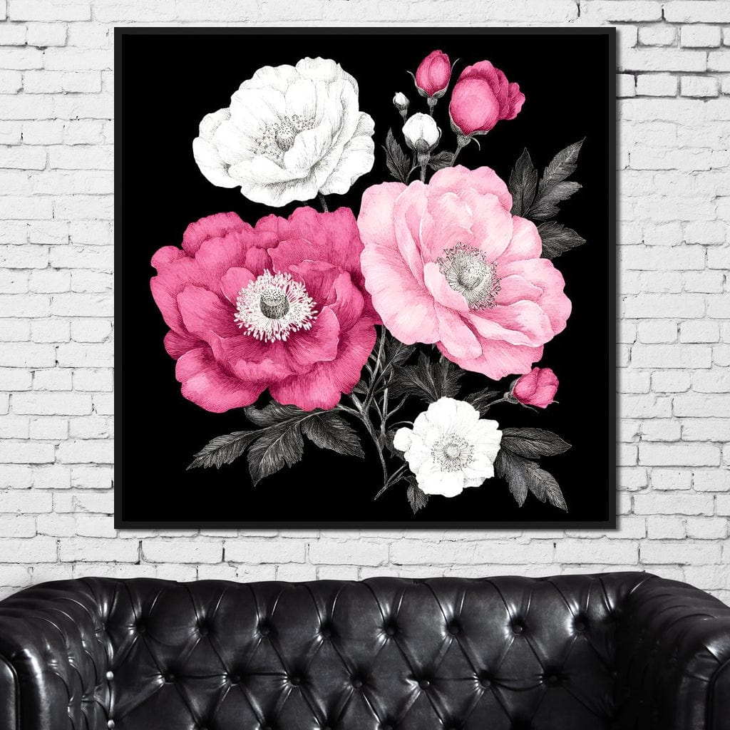 Blossoms of Enchantment Canvas Wall Art