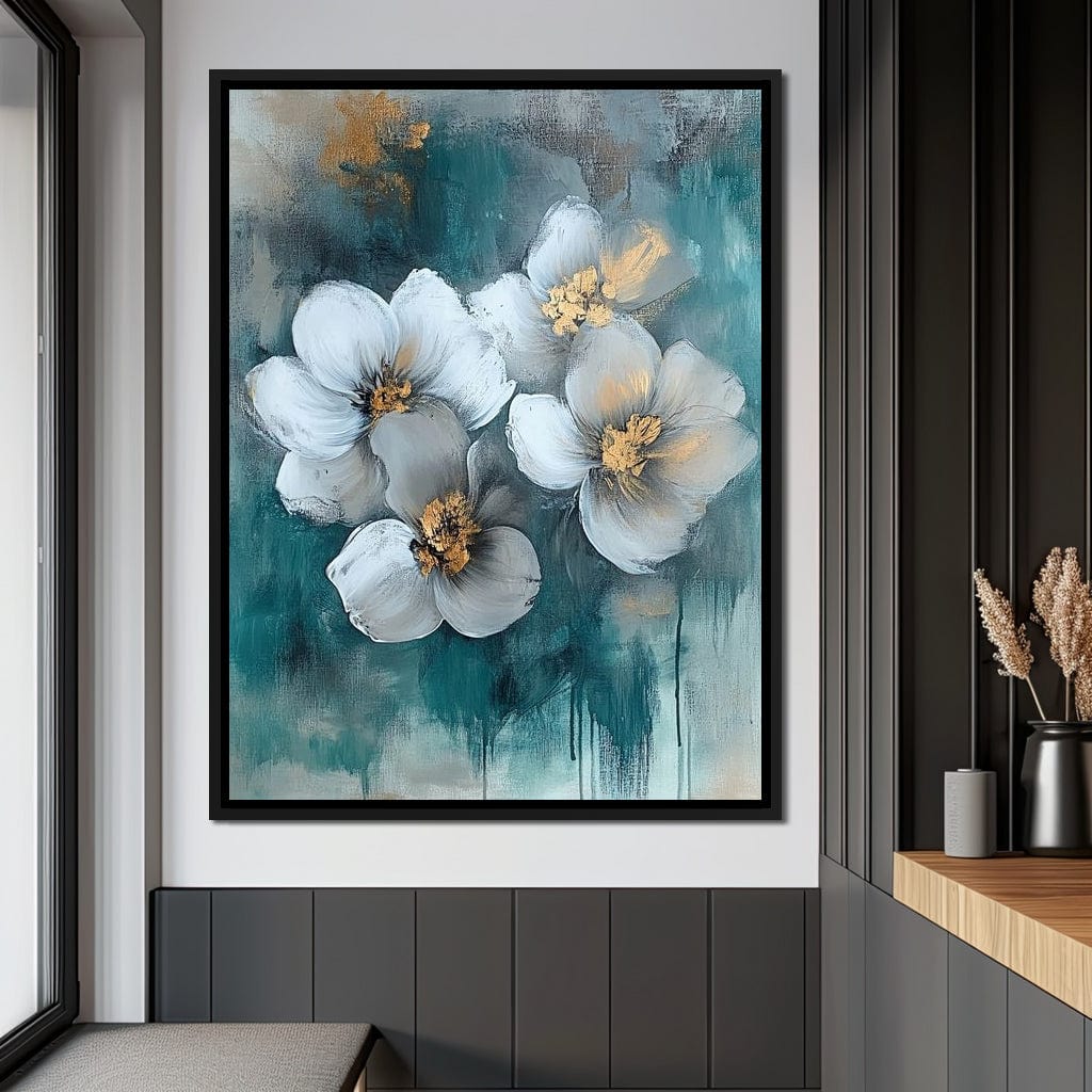 Floral Symphony Harmony Canvas Wall Art