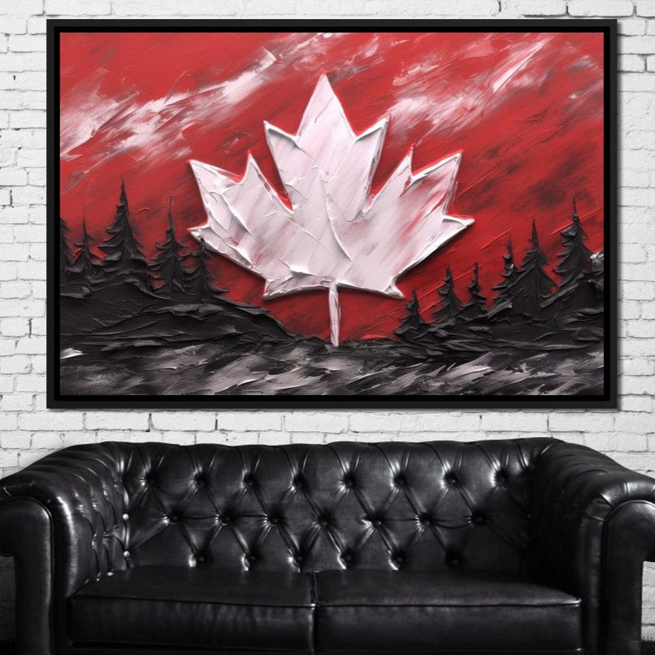 Canadian Landscape Canvas Wall Art