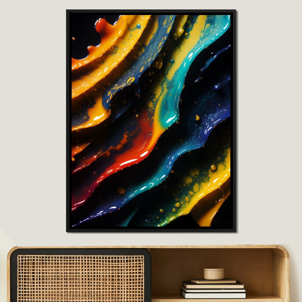Colorful Contemporary Art 0080 Canvas Wall Art