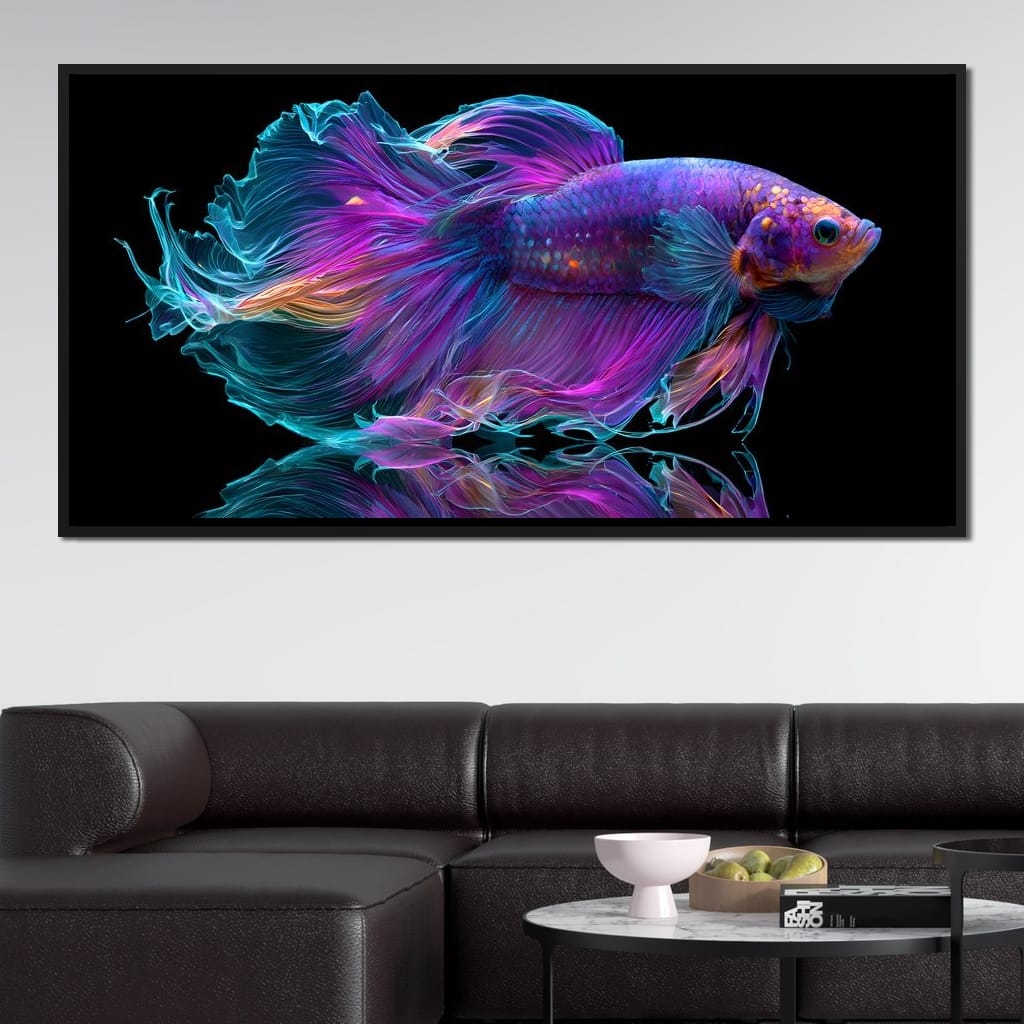 Radiant Fish Canvas Wall Art