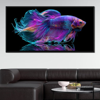 Radiant Fish Canvas Wall Art