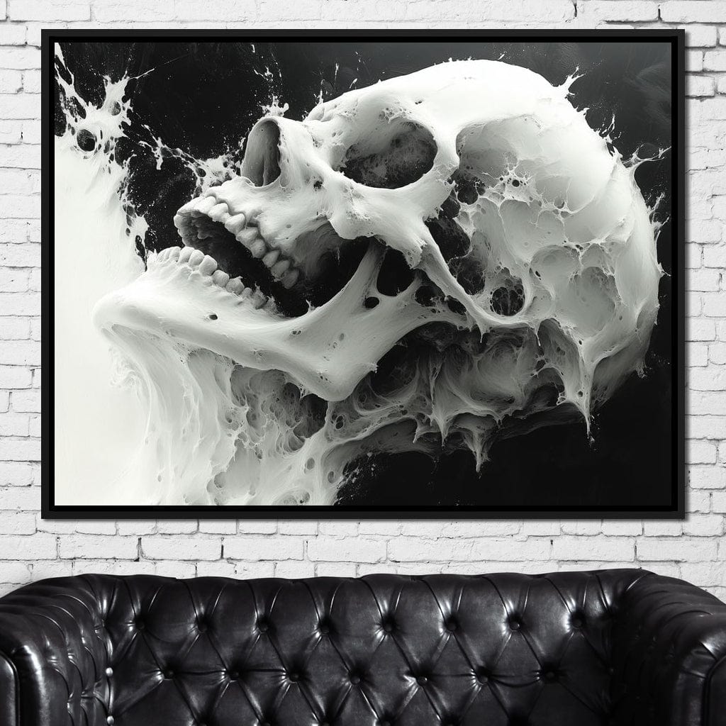 Momento Mori Canvas Wall Art