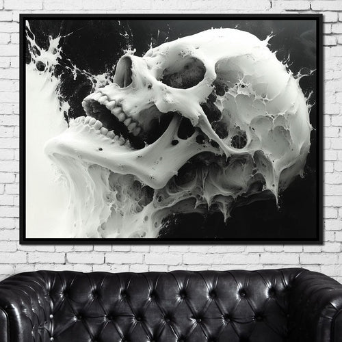 Momento Mori Canvas Wall Art