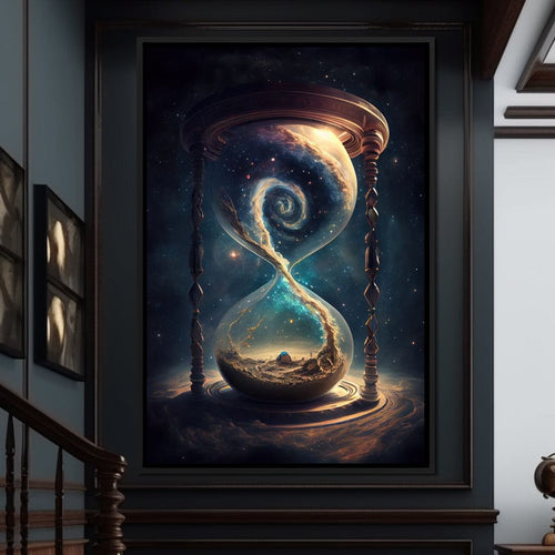 Flow of Time Canvas Wall Art