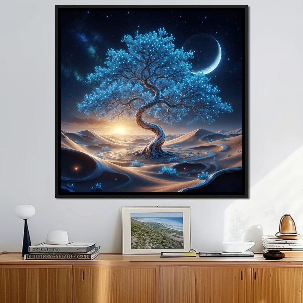 The Celestial Tree Canvas Wall Art