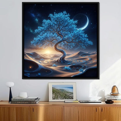 The Celestial Tree Canvas Wall Art