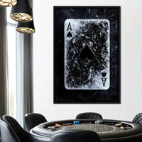 Ace of Shadows Canvas Wall Art