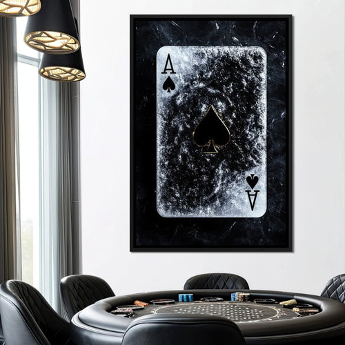 Ace of Shadows Canvas Wall Art
