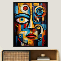 Cubist Reflections Canvas Wall Art