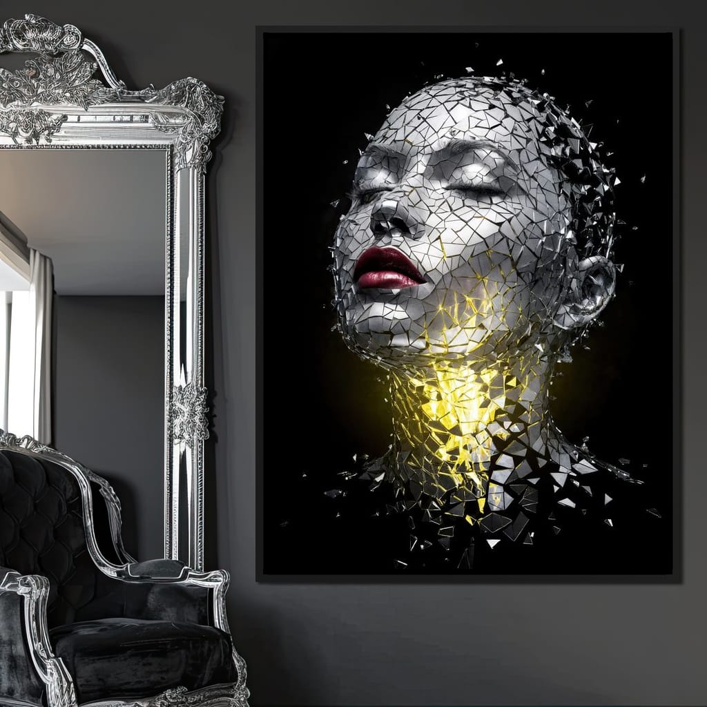 Kintsugi of the Soul Canvas Wall Art