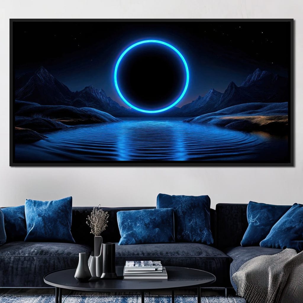 The Halo of Infinity Canvas Wall Art