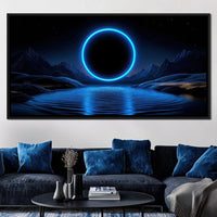The Halo of Infinity Canvas Wall Art