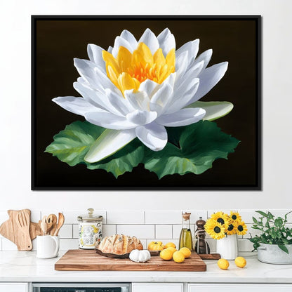 Radiant Petals Blossom Canvas Wall Art