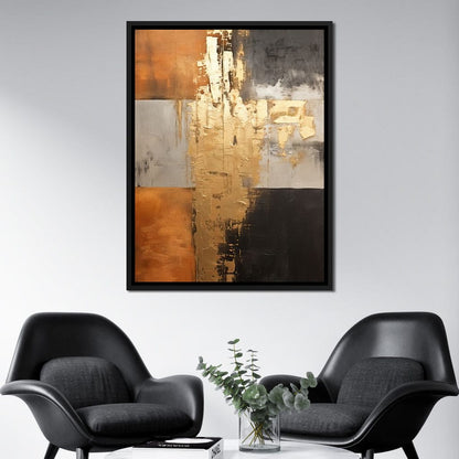 Eternal Golden Light Canvas Wall Art
