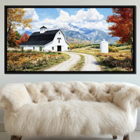 Pathway to Country Bliss Canvas Wall Art
