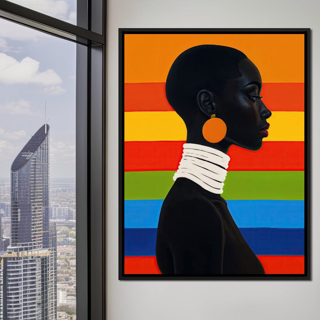 Wrapped in Pride Canvas Wall Art