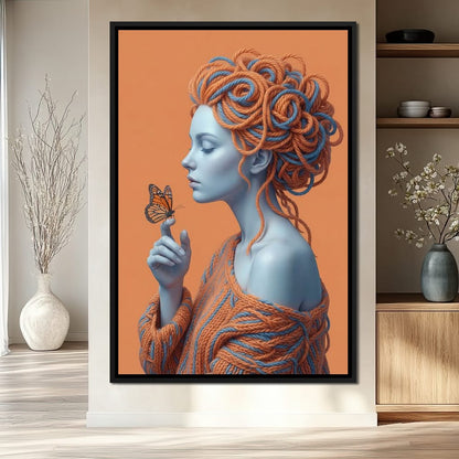 Holding a Quiet Miracle Canvas Wall Art