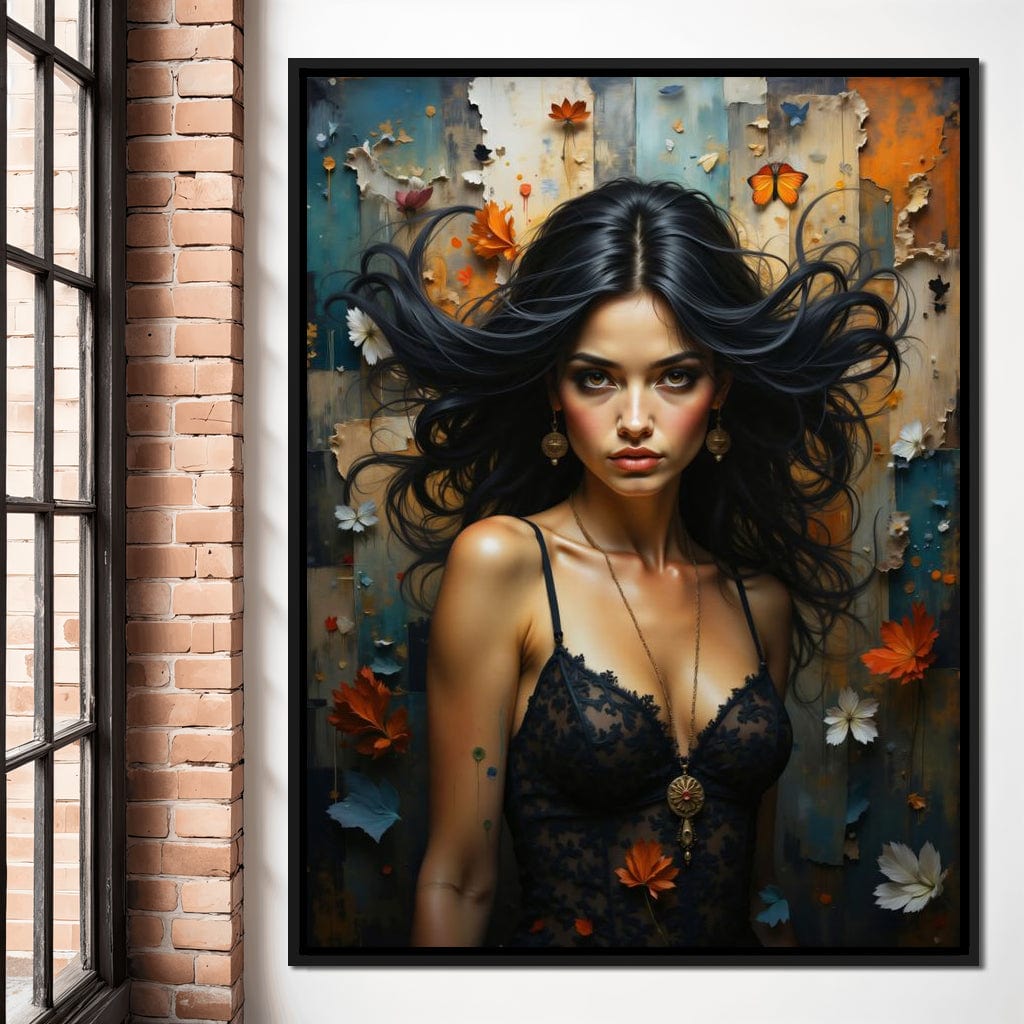 Female Portrait 330 Canvas Wall Art