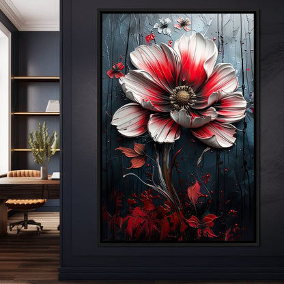 Blossom of Sanguine Dreams Canvas Wall Art