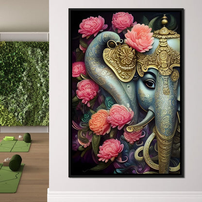 Ganesha Diwali 2022 Special Edition Canvas Wall Art
