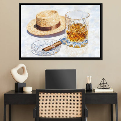 Sunlit Cuban Leisure Canvas Wall Art