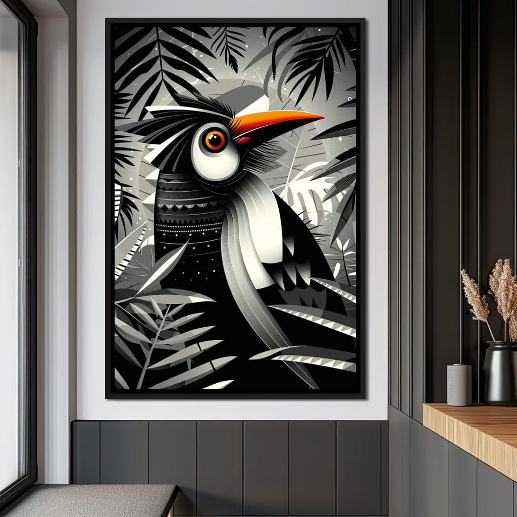 Tropical Trance Toucan Canvas Wall Art