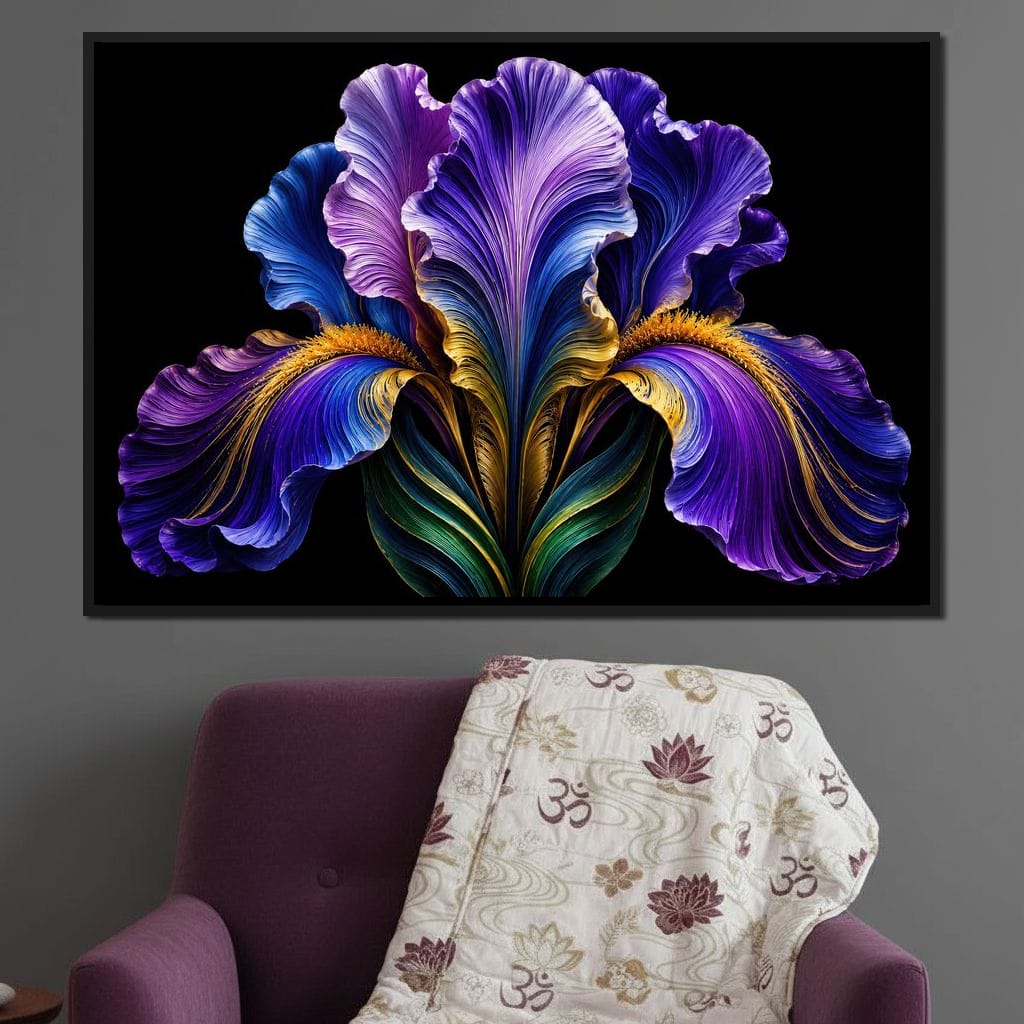 Purple Reign Canvas Wall Art