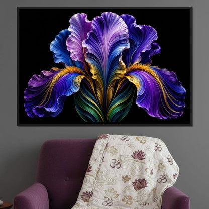 Purple Reign Canvas Wall Art