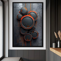 Colorful Modern Art 066 Canvas Wall Art