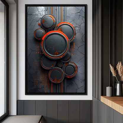 Colorful Modern Art 066 Canvas Wall Art
