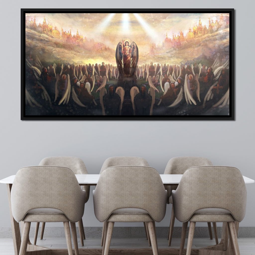 Saint Archangel Michael Canvas Wall Art