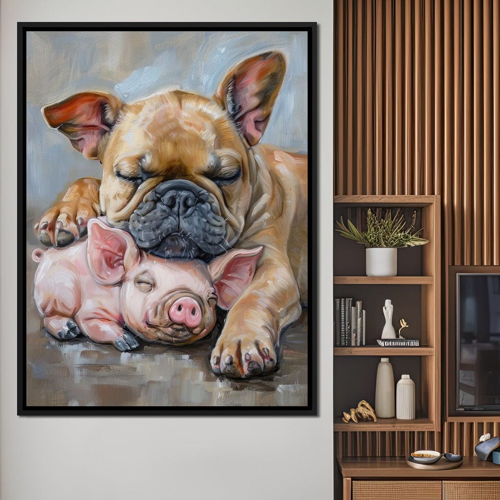 Slumber Buddies Naptime Canvas Wall Art