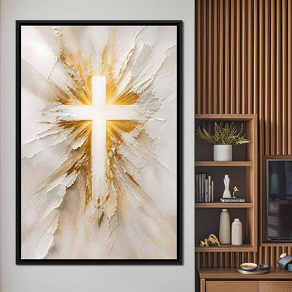 Radiant Light Beyond Death Canvas Wall Art
