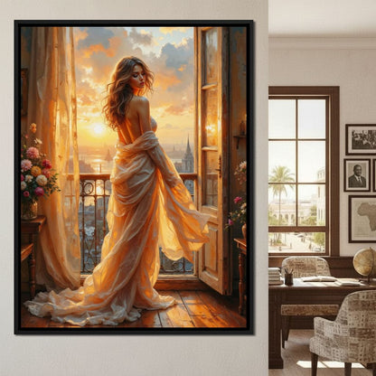 Where Light Lingers Canvas Wall Art