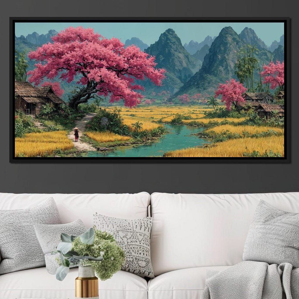The Tranquil Path Canvas Wall Art