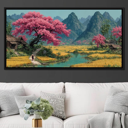 The Tranquil Path Canvas Wall Art