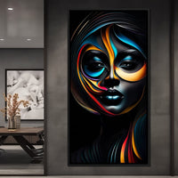 Female Portrait 085 Canvas Wall Art