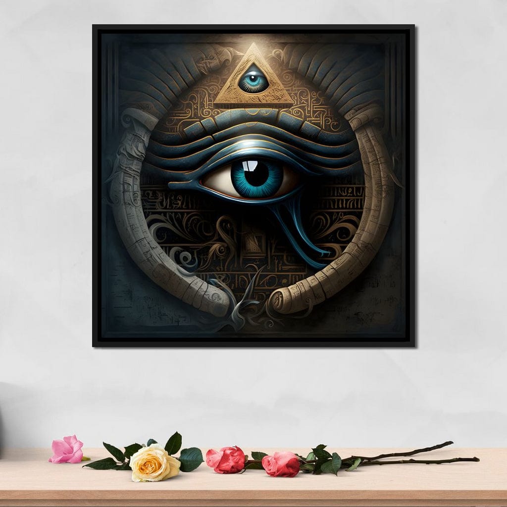 Eye Of Horus Canvas Wall Art