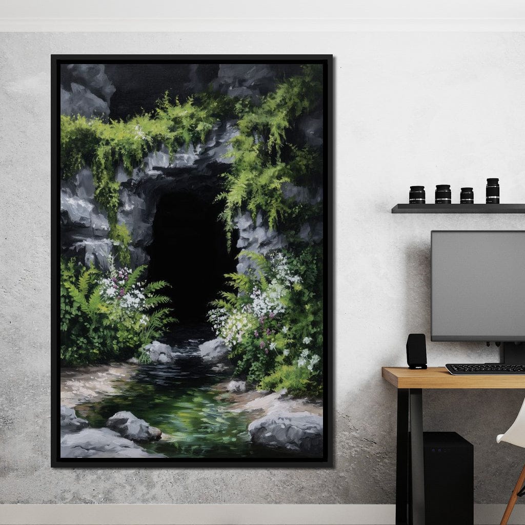 Hidden Grotto Canvas Wall Art