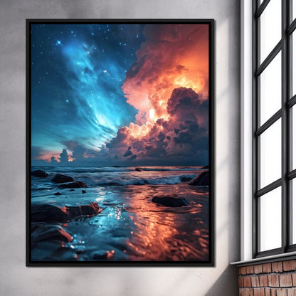 In the beginning Canvas Wall Art