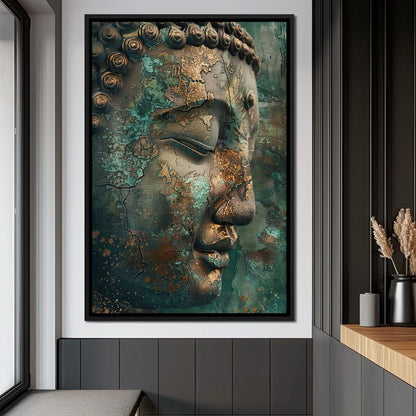 Ancient Tranquility Heritage Canvas Wall Art