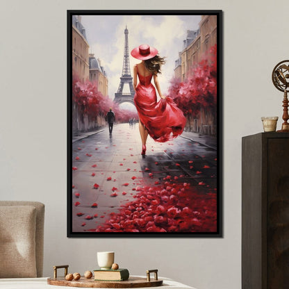 Mystery Elegance Canvas Wall Art