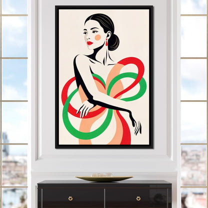 Deco Darling Canvas Wall Art