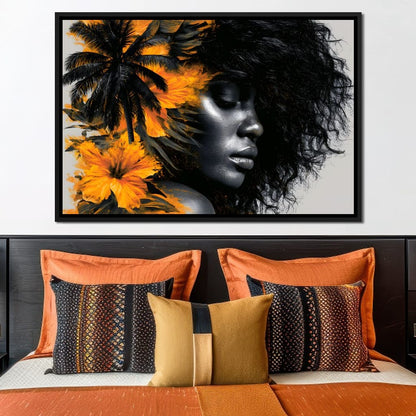 Golden Tropics Restless Soul Canvas Wall Art